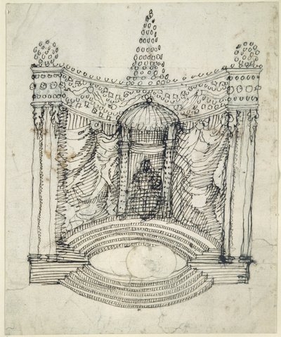 Un trono de Inigo Jones