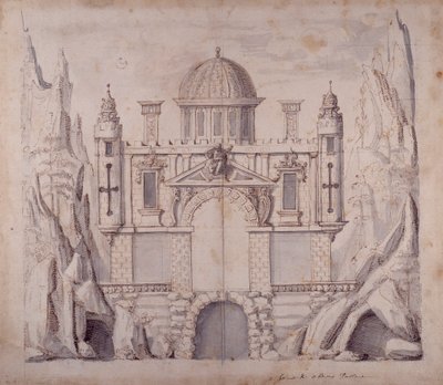 Palacio de Oberón, c.1611 de Inigo Jones