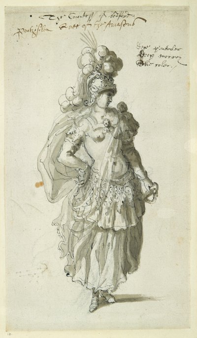 Penthesilea, c.1609 de Inigo Jones