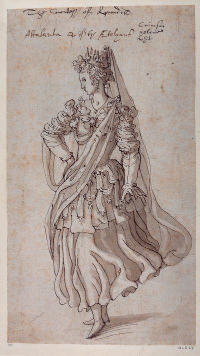 Reina Atalanta de Inigo Jones