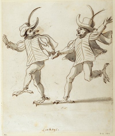 Dos lacayos de Inigo Jones