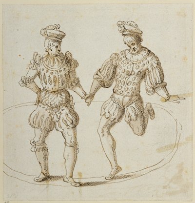 Bailarines galeses de Inigo Jones