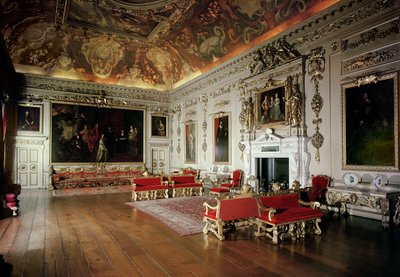 La Sala del Doble Cubo, c.1649 de Inigo and Webb Jones