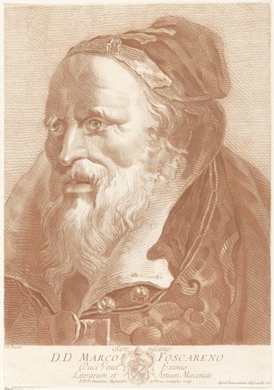 Portret van doge Marco Foscarini de Innocente Alessandri