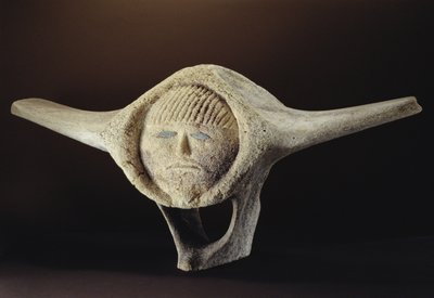 Cabeza de Jano, de Cape Dorset de Inuit School