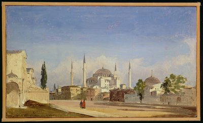 Haghia Sophia, Constantinopla, 1843 de Ippolito Caffi