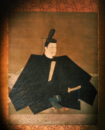 Retrato del Shogun Minamoto Yoritomo en un templo budista, 2005 (foto) de Ira Block
