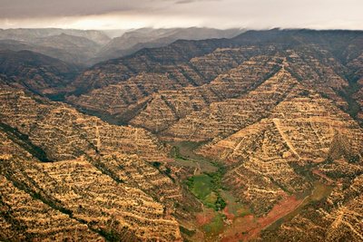 Aéreas de Range Creek, Utah, 2005 (foto) de Ira Block