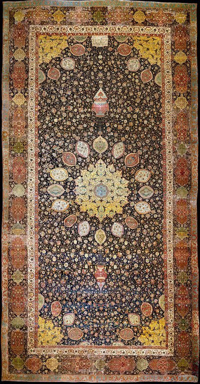 La alfombra de Ardabil, c.1540 de Iranian Master