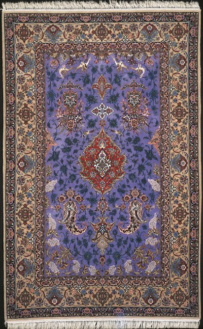Primer plano de una alfombra, Irán de Iranian School