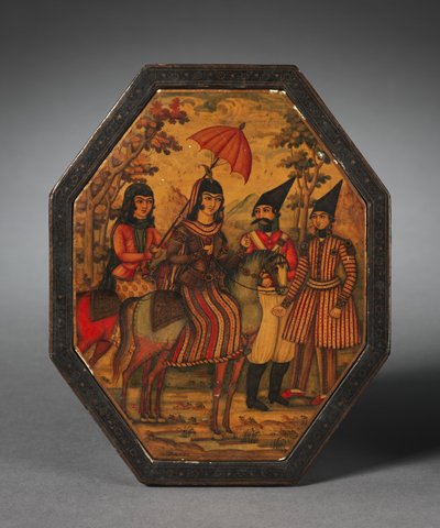 Funda de espejo de Iranian School