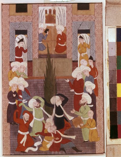 La danza del derviche de Iranian School