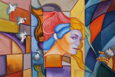 Dentro de mi caja, 2015 de Irina Corduban