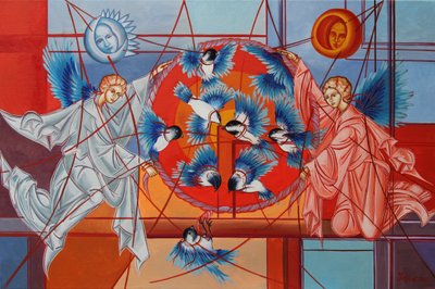 El mundo decepcionado y los carboneros, 2015 de Irina Corduban