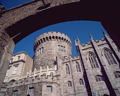 Castillo de Dublín, la Torre del Registro de Irish School