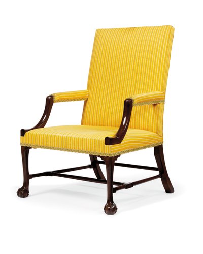 Sillón de Jorge II, c.1750 de Irish School