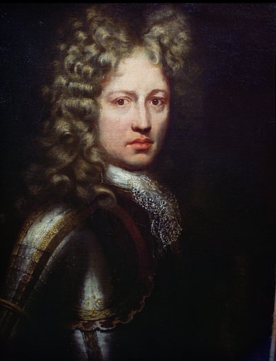 Retrato de Patrick Sarsfield, Conde titular de Lucan (m.1693) Jacobita irlandés y soldado de Irish School