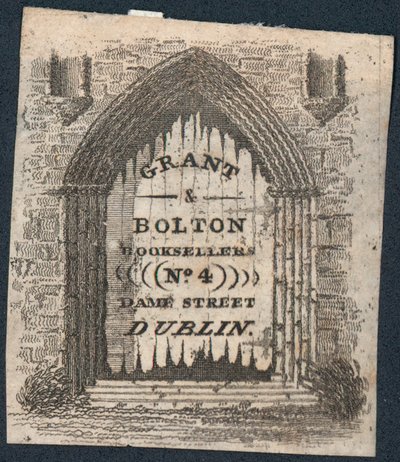 Tarjeta comercial, Grant & Bolton de Irish School