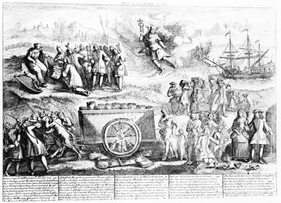 Medio penique de Wood, 1724 de Irish School