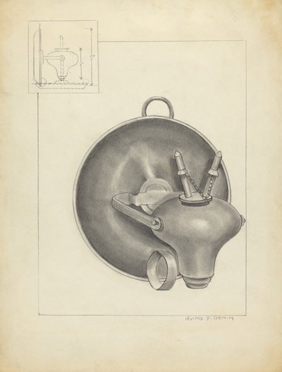 Lámpara de Irving D. Genin