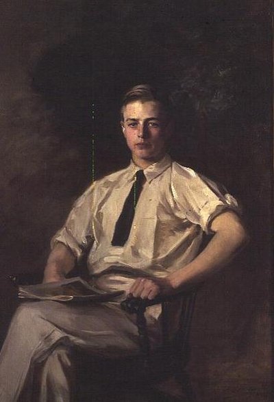 Retrato de Sydney Clark de Irving Ramsay Wiles