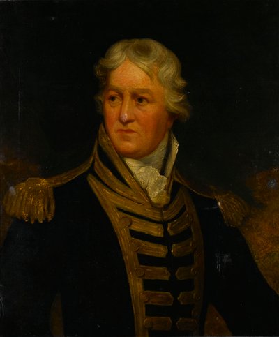 Almirante Charles Middleton, más tarde Lord Barham (1726-1813), principios del siglo XIX (óleo sobre lienzo) de Isaac (after) Pocock