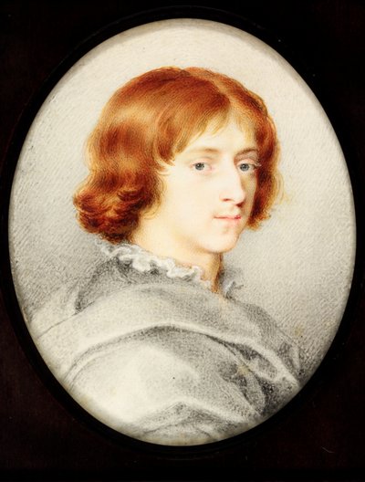 Un joven caballero tradicionalmente identificado como Isaac Oliver el Joven, hijo del pintor de Isaac (attr. to) Oliver