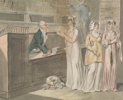 Biblioteca de préstamo de Isaac Cruikshank