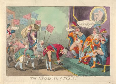 Der Friedensbote de Isaac Cruikshank