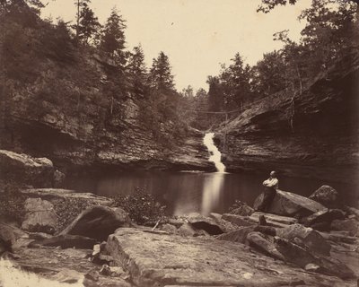 Lago Lula, Lookout Mountain, Georgia de Isaac H. Bonsall