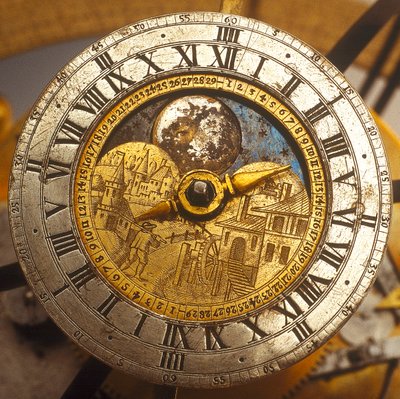 Detalle de la esfera del globo celeste de Isaac III Habrecht