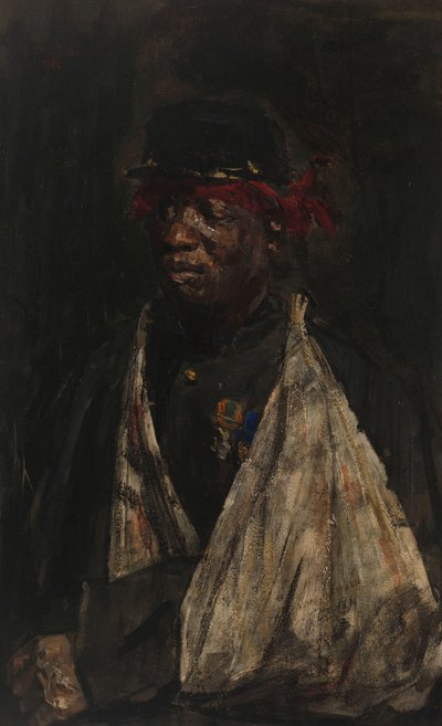 Retrato de un soldado KNIL herido
Retrato del soldado del KNIL Kees Pop de Isaac Israels (signed by artist)
