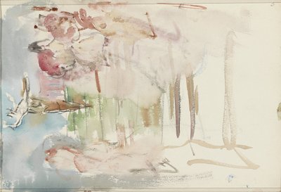 Artistas en el escenario de Isaac Israels