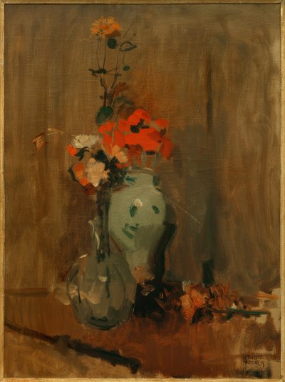 Bodegón de flores de Isaac Israels