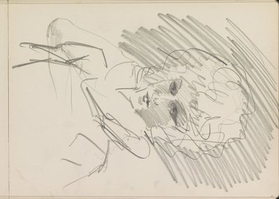 Busto de mujer con rizos de Isaac Israels