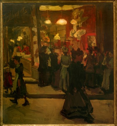 Tienda de sombreros Mars en Ámsterdam de Isaac Israels