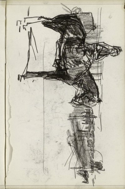 Jinete, posiblemente un húsar de Isaac Israels