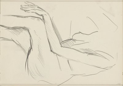 Desnudo femenino sentado de Isaac Israels