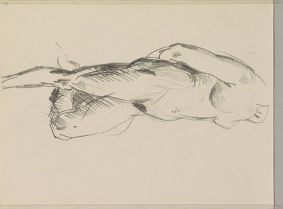 Desnudo femenino de pie de Isaac Israels