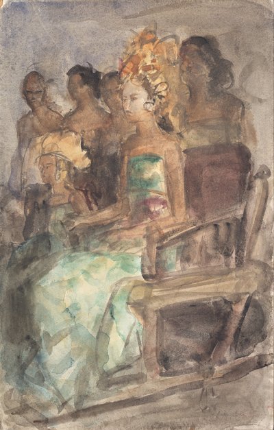 Princesa indonesia de Isaac Israels