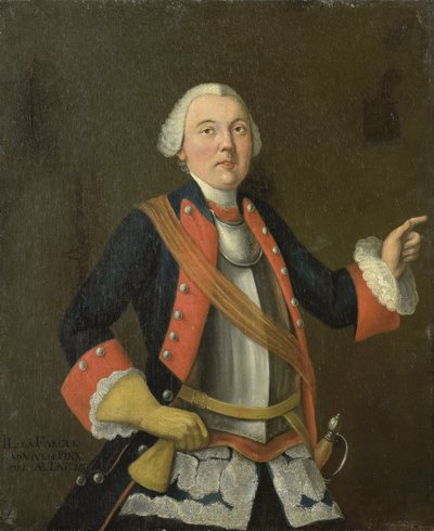 Jan Hendrik van Rijswijk (n. 1717) de Isaac Lodewijk la Fargue van Nieuwland