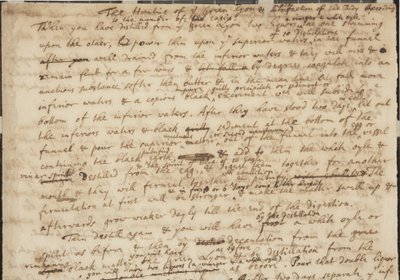 La caza del León Verde, recto, detalle, c.1700 de Isaac Newton