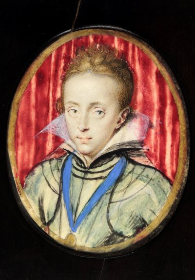Carlos, Príncipe de Gales, luego Rey Carlos I, c.1611 de Isaac Oliver