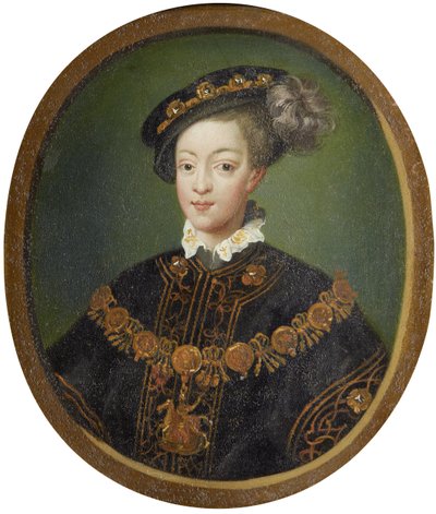 Eduardo VI, Rey de Inglaterra de Isaac Oliver