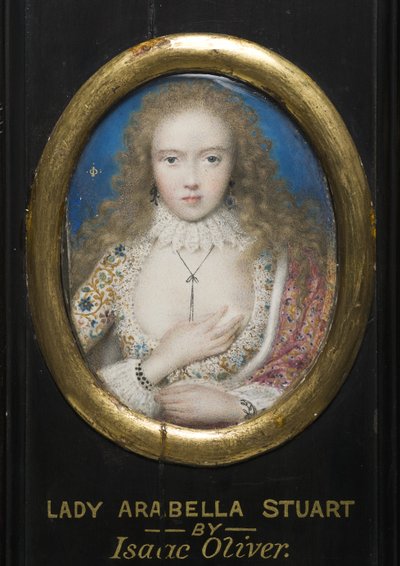 Lady Arabella Stuart de Isaac Oliver