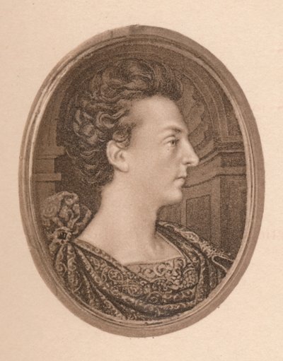 Retrato - Enrique, Príncipe de Gales, 1610, 1904 de Isaac Oliver I
