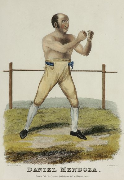 Daniel Mendoza de Isaac Robert (after) Cruikshank