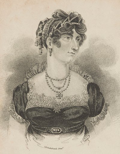 Su Alteza Real la Princesa de Gales de Isaac Robert Cruikshank