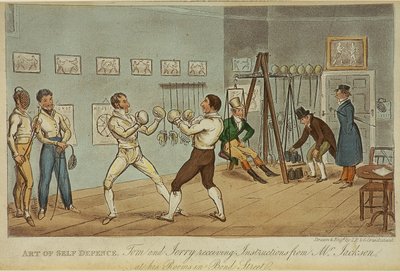 Arte de la autodefensa de Isaac Robert and George Cruikshank