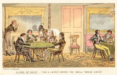 Un Juego de Whist de Isaac, Robert and George Cruikshank